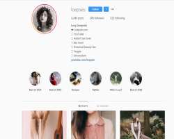 Besides being known as YouTuber, she has also famous on Instagram where she has more than 26,000 followers as of 2020.
